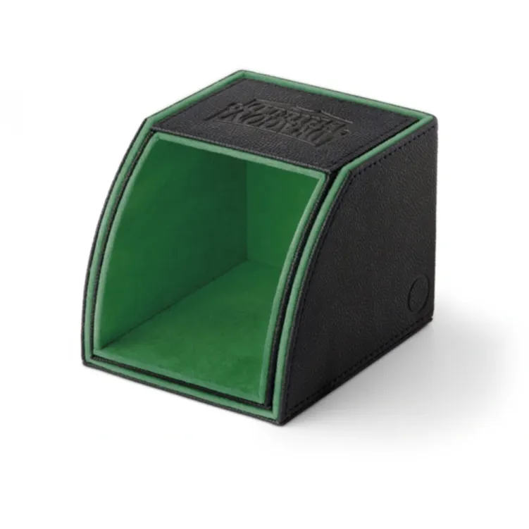 Deck Box Nest 100 Preta/Verde - Dragon Shield Deck Box Nest 100 Preta/Verde - Dragon Shield