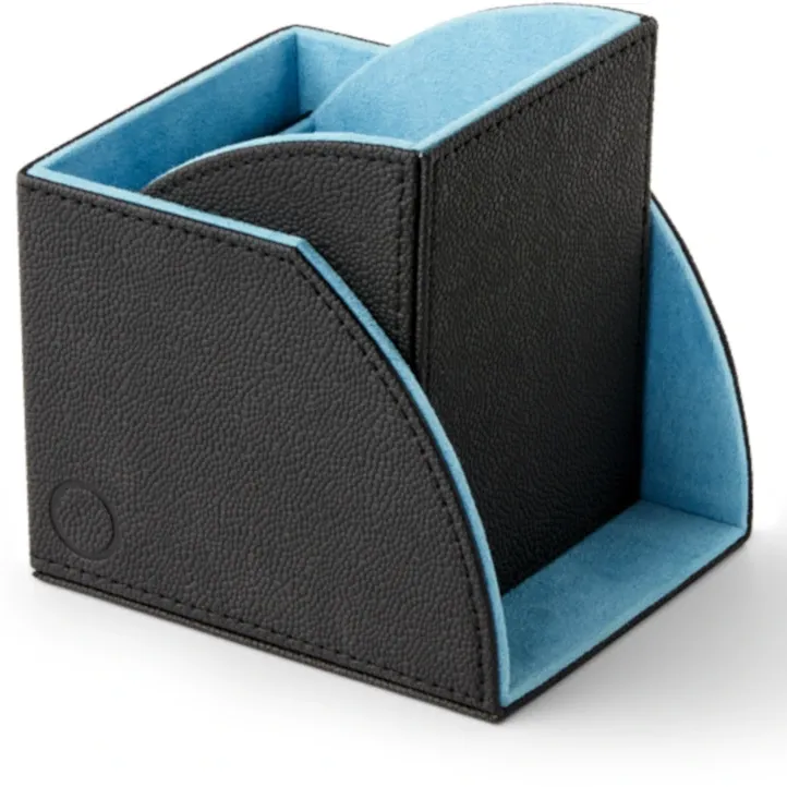 Deck Box Nest 100 Preta/Azul - Dragon Shield Deck Box Nest 100 Preta/Azul - Dragon Shield