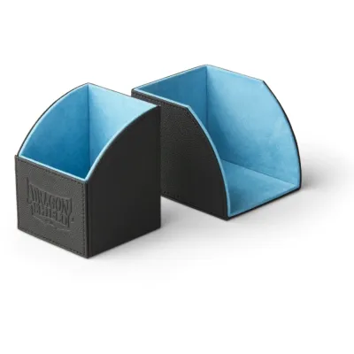 Deck Box Nest 100 Preta/Azul - Dragon Shield