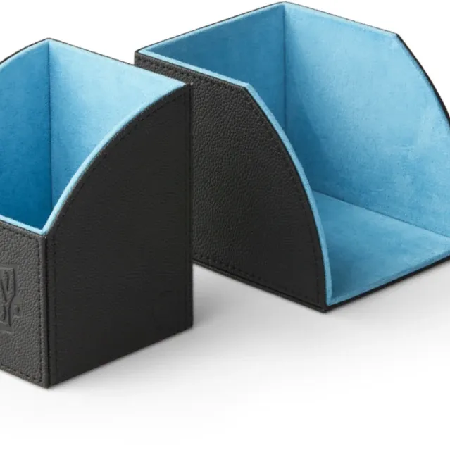 Deck Box Nest 100 Preta/Azul - Dragon Shield Deck Box Nest 100 Preta/Azul - Dragon Shield