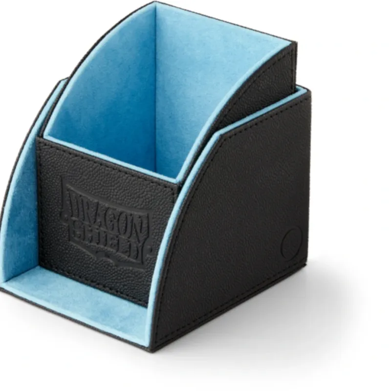 Deck Box Nest 100 Preta/Azul - Dragon Shield Deck Box Nest 100 Preta/Azul - Dragon Shield