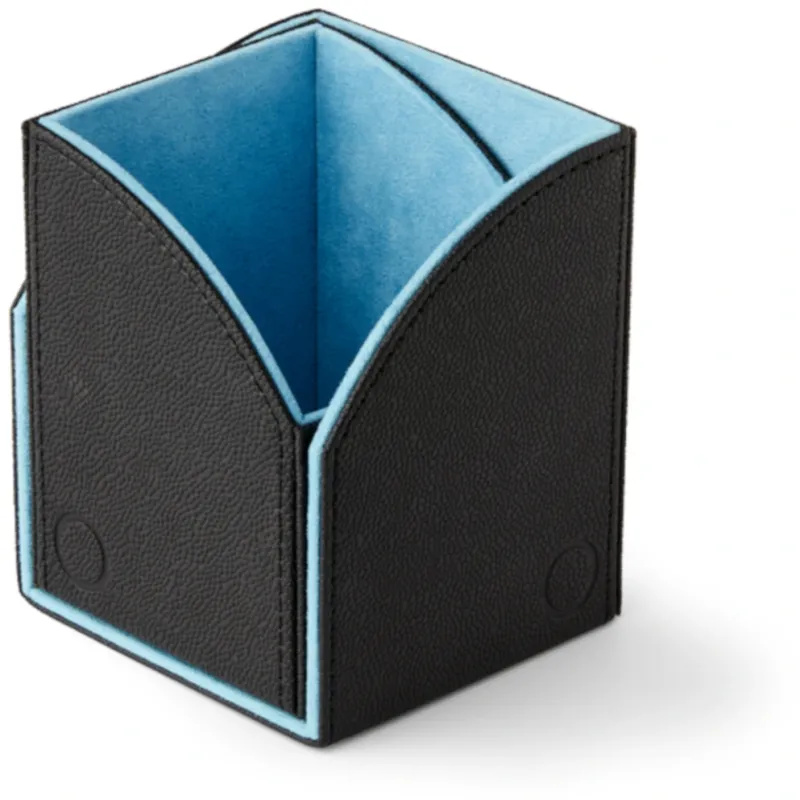 Deck Box Nest 100 Preta/Azul - Dragon Shield Deck Box Nest 100 Preta/Azul - Dragon Shield