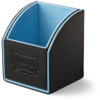 Deck Box Nest 100 Preta/Azul - Dragon Shield