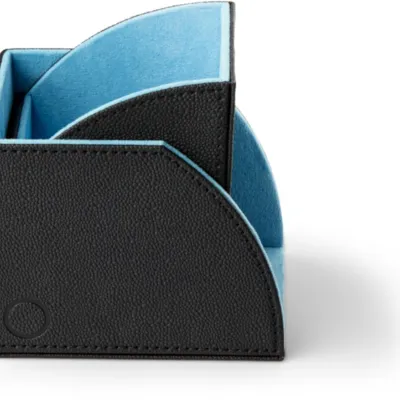 Deck Box Nest 100 Preta/Azul - Dragon Shield Deck Box Nest 100 Preta/Azul - Dragon Shield