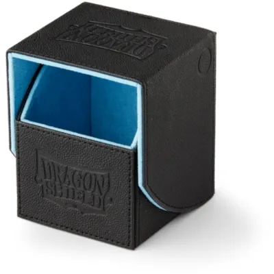 Deck Box Nest 100 Preta/Azul - Dragon Shield