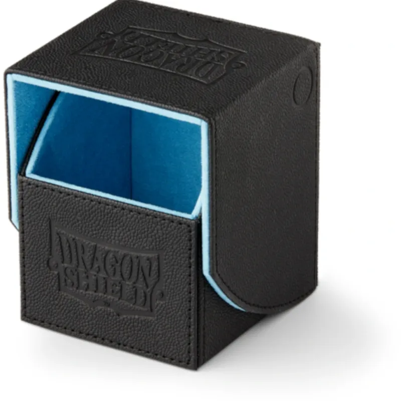 Deck Box Nest 100 Preta/Azul - Dragon Shield Deck Box Nest 100 Preta/Azul - Dragon Shield