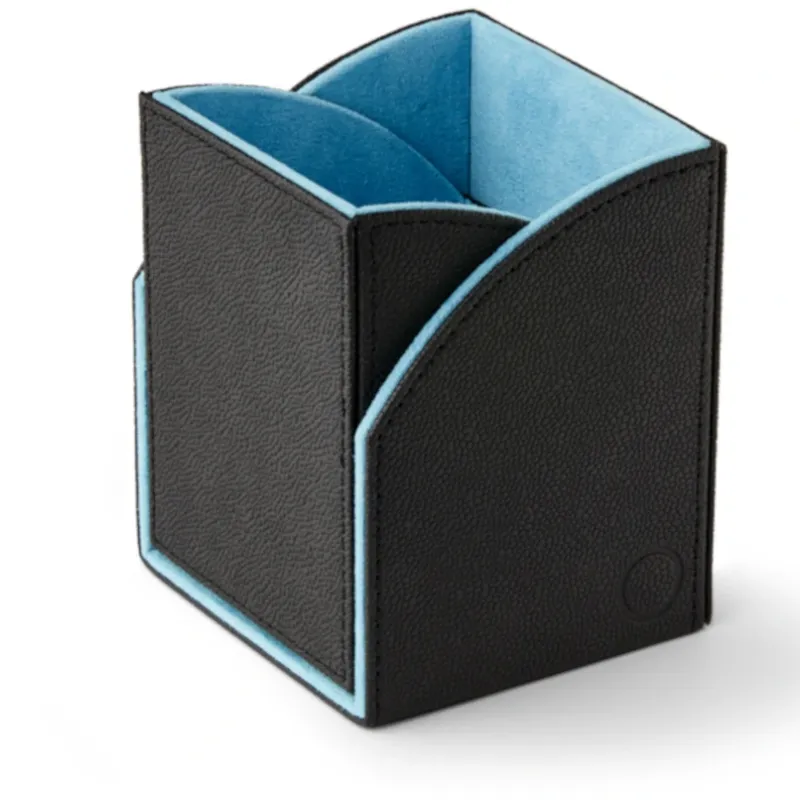 Deck Box Nest 100 Preta/Azul - Dragon Shield Deck Box Nest 100 Preta/Azul - Dragon Shield