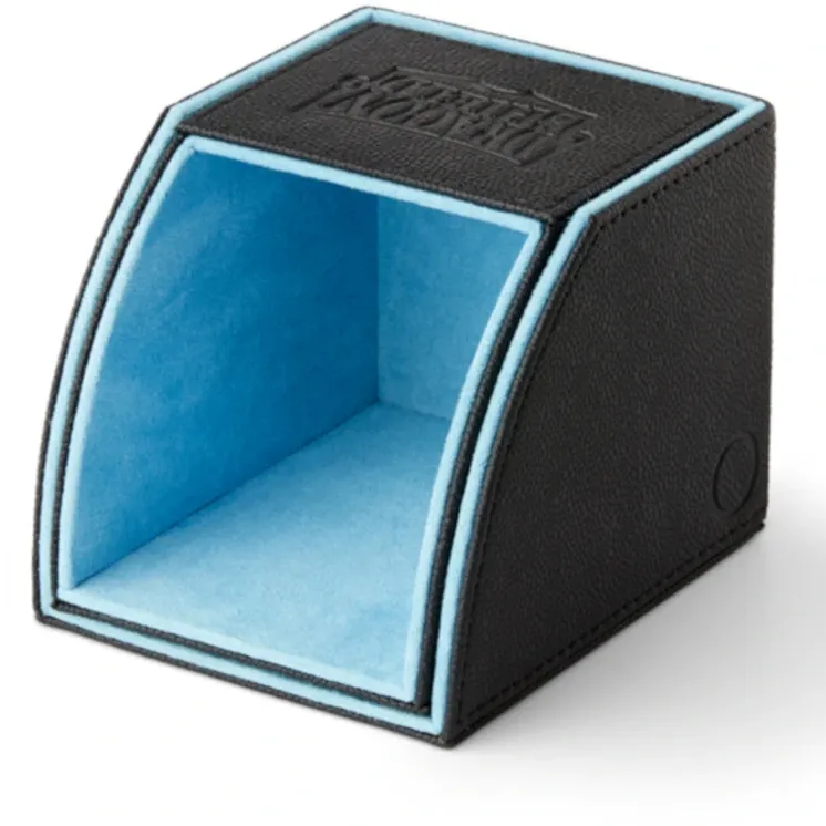 Deck Box Nest 100 Preta/Azul - Dragon Shield Deck Box Nest 100 Preta/Azul - Dragon Shield