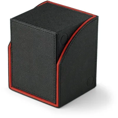 Deck Box Nest 100 Preta/Vermelha - Dragon Shield