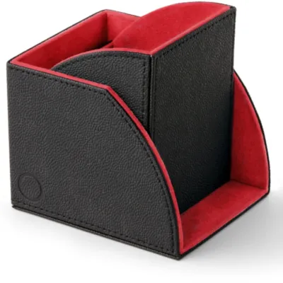 Deck Box Nest 100 Preta/Vermelha - Dragon Shield Deck Box Nest 100 Preta/Vermelha - Dragon Shield