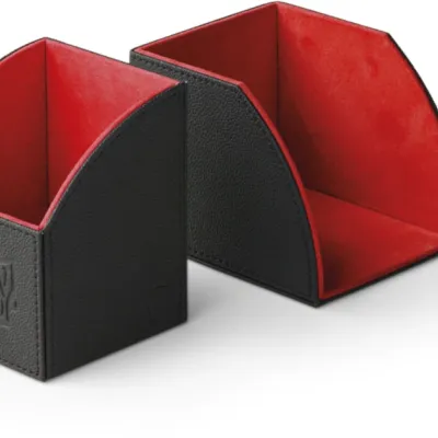 Deck Box Nest 100 Preta/Vermelha - Dragon Shield Deck Box Nest 100 Preta/Vermelha - Dragon Shield