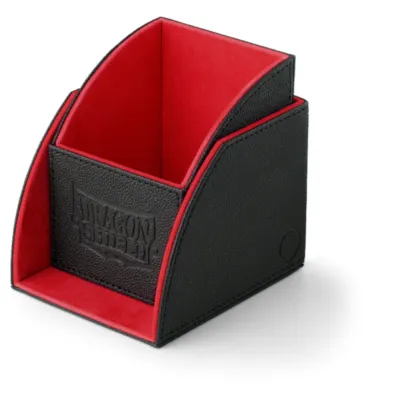 Deck Box Nest 100 Preta/Vermelha - Dragon Shield