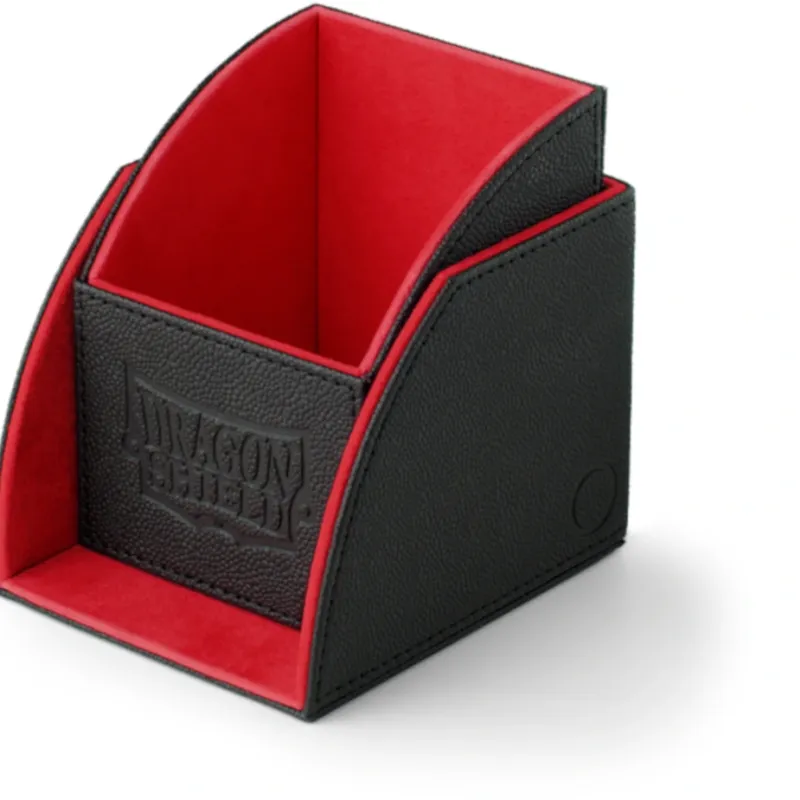 Deck Box Nest 100 Preta/Vermelha - Dragon Shield Deck Box Nest 100 Preta/Vermelha - Dragon Shield