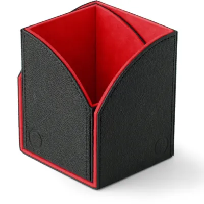 Deck Box Nest 100 Preta/Vermelha - Dragon Shield Deck Box Nest 100 Preta/Vermelha - Dragon Shield