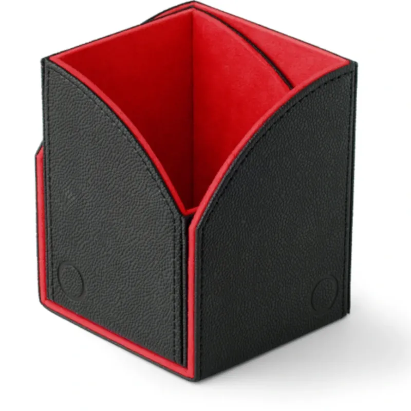 Deck Box Nest 100 Preta/Vermelha - Dragon Shield Deck Box Nest 100 Preta/Vermelha - Dragon Shield