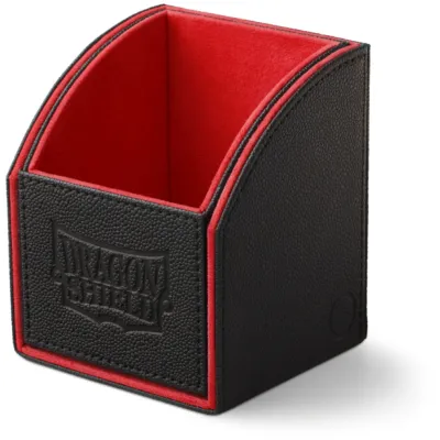 Deck Box Nest 100 Preta/Vermelha - Dragon Shield