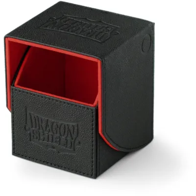 Deck Box Nest 100 Preta/Vermelha - Dragon Shield