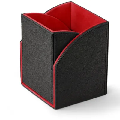 Deck Box Nest 100 Preta/Vermelha - Dragon Shield Deck Box Nest 100 Preta/Vermelha - Dragon Shield