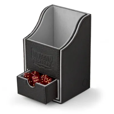 Deck Box Nest+ 100 Preta/Cinza Claro - Dragon Shield Deck Box Nest+ 100 Preta/Cinza Claro - Dragon Shield