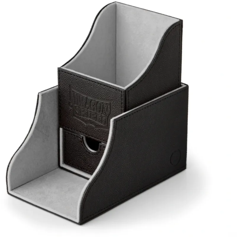 Deck Box Nest+ 100 Preta/Cinza Claro - Dragon Shield Deck Box Nest+ 100 Preta/Cinza Claro - Dragon Shield