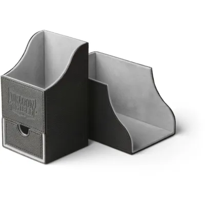 Deck Box Nest+ 100 Preta/Cinza Claro - Dragon Shield Deck Box Nest+ 100 Preta/Cinza Claro - Dragon Shield