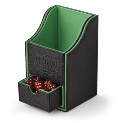 Deck Box Nest+ 100 Preta/Verde - Dragon Shield