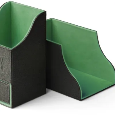 Deck Box Nest+ 100 Preta/Verde - Dragon Shield Deck Box Nest+ 100 Preta/Verde - Dragon Shield