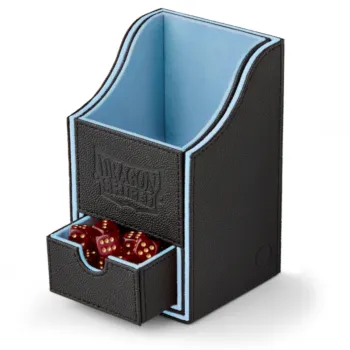 Deck Box Nest+ 100 Preta/Azul - Dragon Shield Deck Box Nest+ 100 Preta/Azul - Dragon Shield