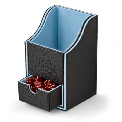 Deck Box Nest+ 100 Preta/Azul - Dragon Shield