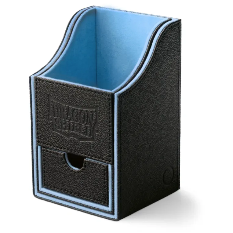 Deck Box Nest+ 100 Preta/Azul - Dragon Shield