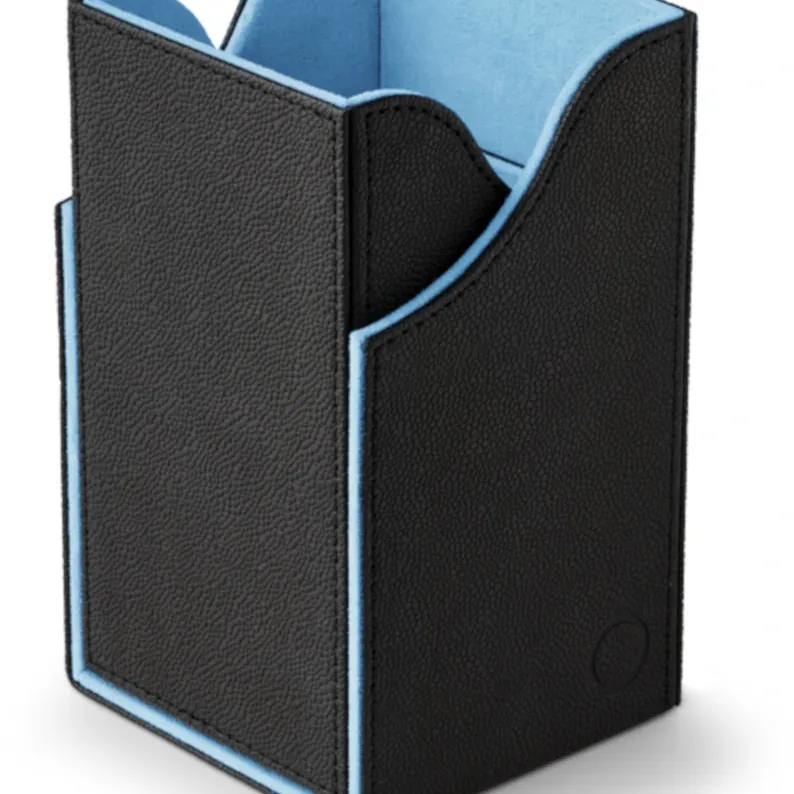 Deck Box Nest+ 100 Preta/Azul - Dragon Shield Deck Box Nest+ 100 Preta/Azul - Dragon Shield