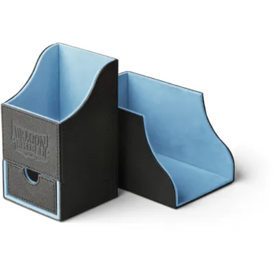 Deck Box Nest+ 100 Preta/Azul - Dragon Shield