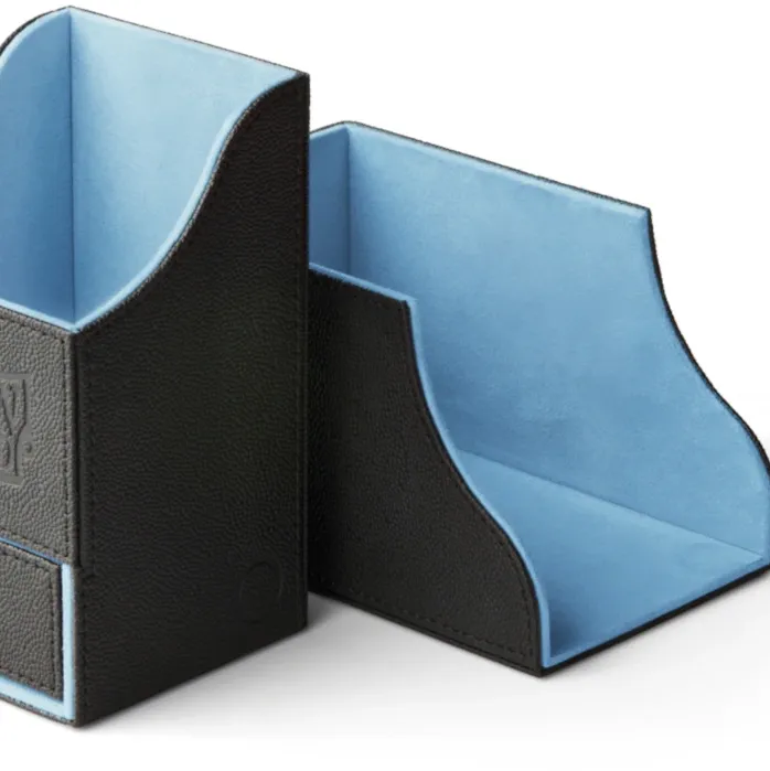 Deck Box Nest+ 100 Preta/Azul - Dragon Shield Deck Box Nest+ 100 Preta/Azul - Dragon Shield