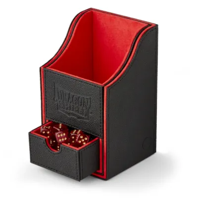 Deck Box Nest+ 100 Preta/Vermelha - Dragon Shield Deck Box Nest+ 100 Preta/Vermelha - Dragon Shield