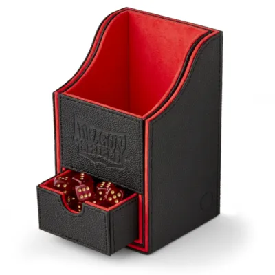 Deck Box Nest+ 100 Preta/Vermelha - Dragon Shield Deck Box Nest+ 100 Preta/Vermelha - Dragon Shield