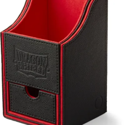 Deck Box Nest+ 100 Preta/Vermelha - Dragon Shield Deck Box Nest+ 100 Preta/Vermelha - Dragon Shield