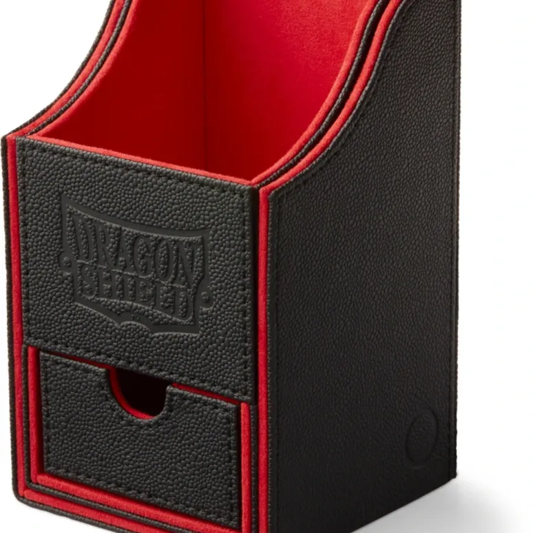 Deck Box Nest+ 100 Preta/Vermelha - Dragon Shield Deck Box Nest+ 100 Preta/Vermelha - Dragon Shield