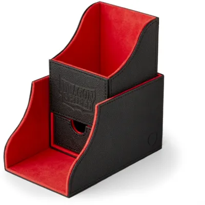 Deck Box Nest+ 100 Preta/Vermelha - Dragon Shield Deck Box Nest+ 100 Preta/Vermelha - Dragon Shield