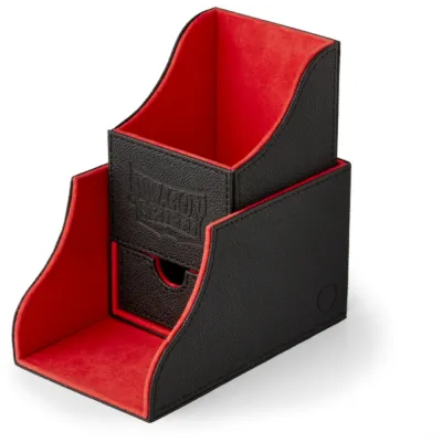 Deck Box Nest+ 100 Preta/Vermelha - Dragon Shield Deck Box Nest+ 100 Preta/Vermelha - Dragon Shield