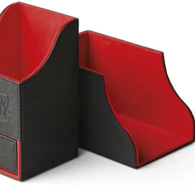 Deck Box Nest+ 100 Preta/Vermelha - Dragon Shield Deck Box Nest+ 100 Preta/Vermelha - Dragon Shield