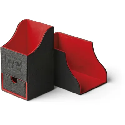 Deck Box Nest+ 100 Preta/Vermelha - Dragon Shield Deck Box Nest+ 100 Preta/Vermelha - Dragon Shield