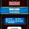 Protetor de Cartas 45mm x 68mm (Mini Euro) c/ 100 - Bucaneiros