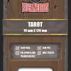 Protetor de Cartas 70mm x 120mm (Tarot) c/ 100 - Bucaneiros