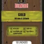 Protetor de Cartas 80mm x 120mm (Gold) c/ 100 - Bucaneiros