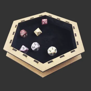 Bandeja de dados Premium - Preta