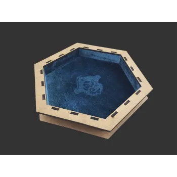 Bandeja de dados Premium - Azul