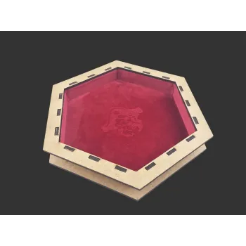 Bandeja de dados Premium - Vermelha