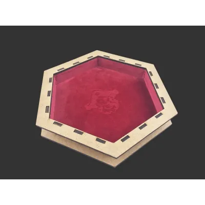 Bandeja de dados Premium - Vermelha