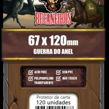 Protetor de Cartas 67mm x 120mm c/ 120 Customizado - Bucaneiros Protetor de Cartas 67mm x 120mm c/ 120 Customizado - Bucaneiros