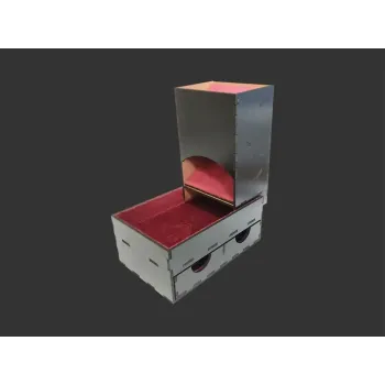 Torre de Dados c/ gaveta Premium - Vermelho
